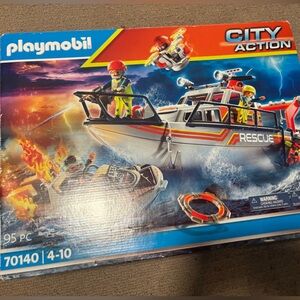 Playmobil City Action Rescue Boat - BNIB